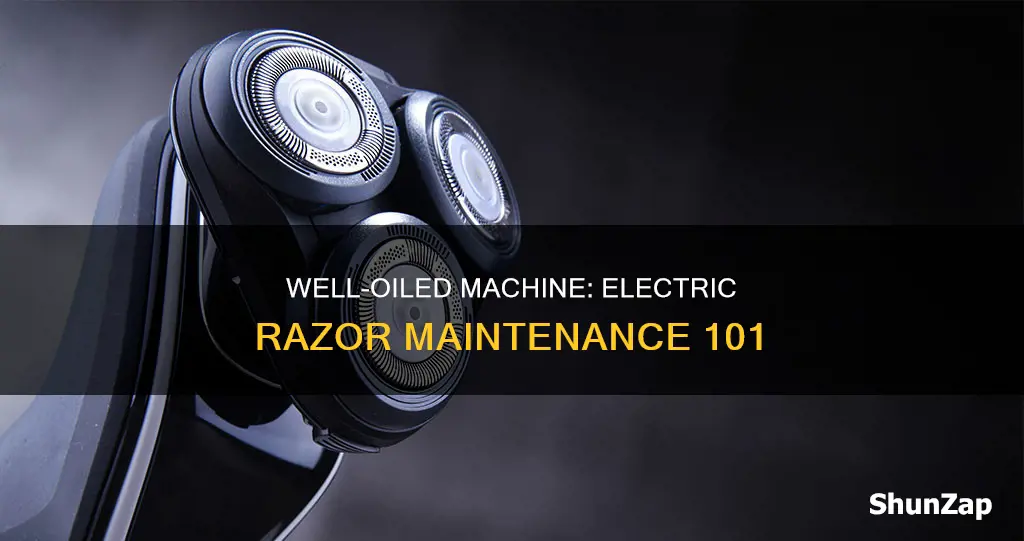 how do i oil my electric razor