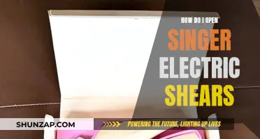 A Beginner's Guide to Opening Singer Electric Shears