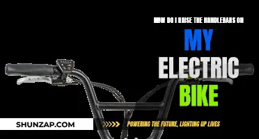 Raising Electric Bike Handlebars: A Step-by-Step Guide