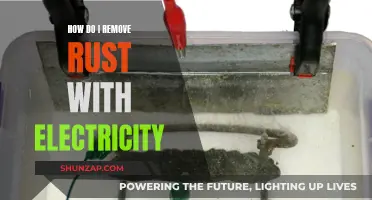 Removing Rust With Electricity: A Guide to Electrolysis