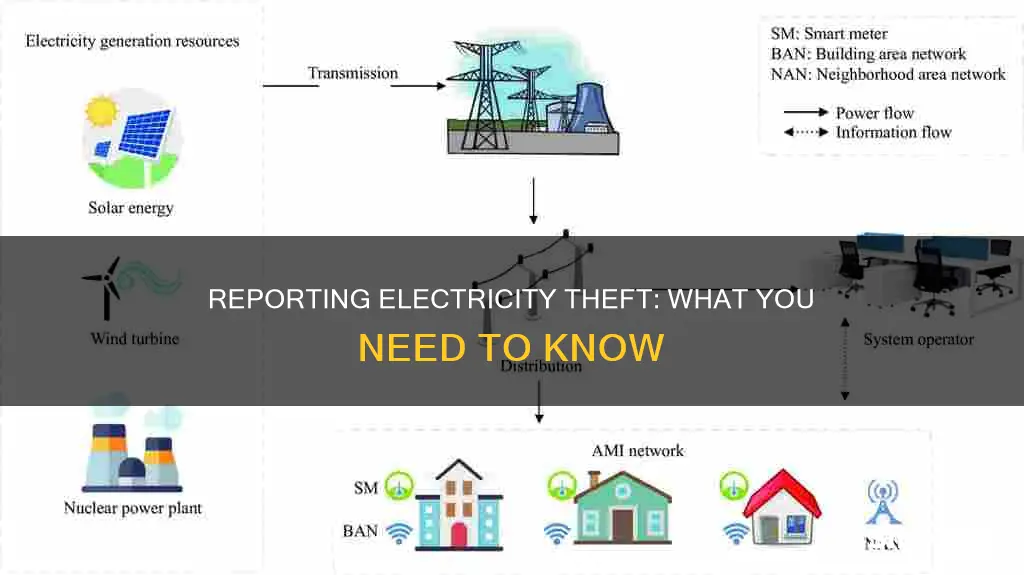 how do i report theft of electricity