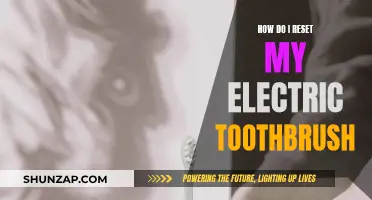Resetting Your Electric Toothbrush: A Step-by-Step Guide