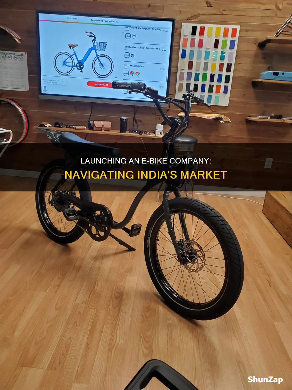 how do i start an electric bike company in india