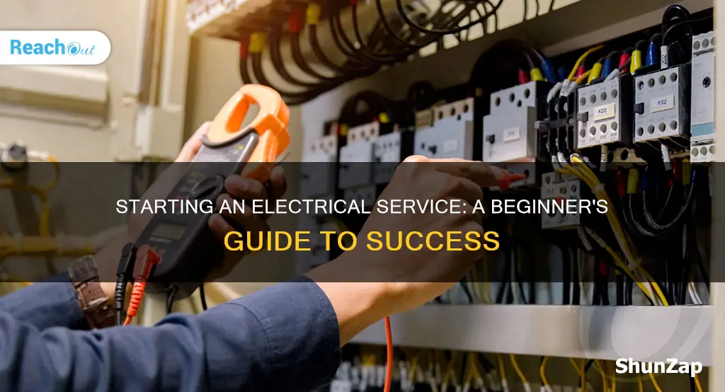 how do i start an electrical service