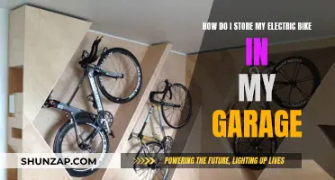 Storing Your Electric Bike: Garage Organization Tips