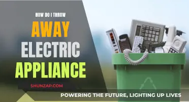 The Proper Disposal of Electric Appliances