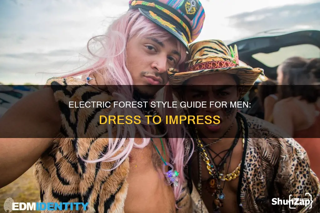how do men dress for electric forest