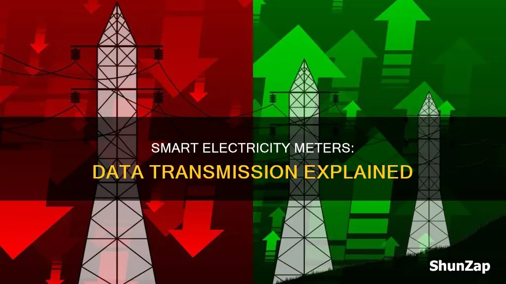 how do smart electricity meters send data