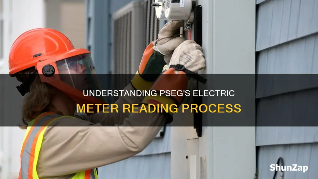 how do they read electric meters pseg