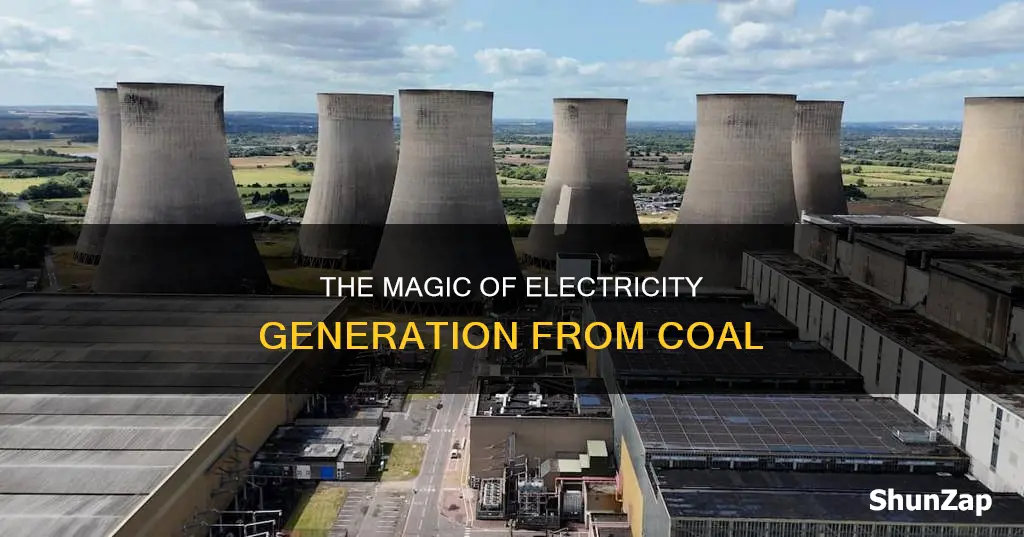 how do they turn coal into electricity