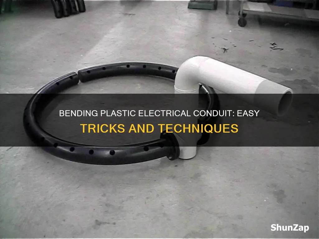 how do you bend plastic electrical conduit