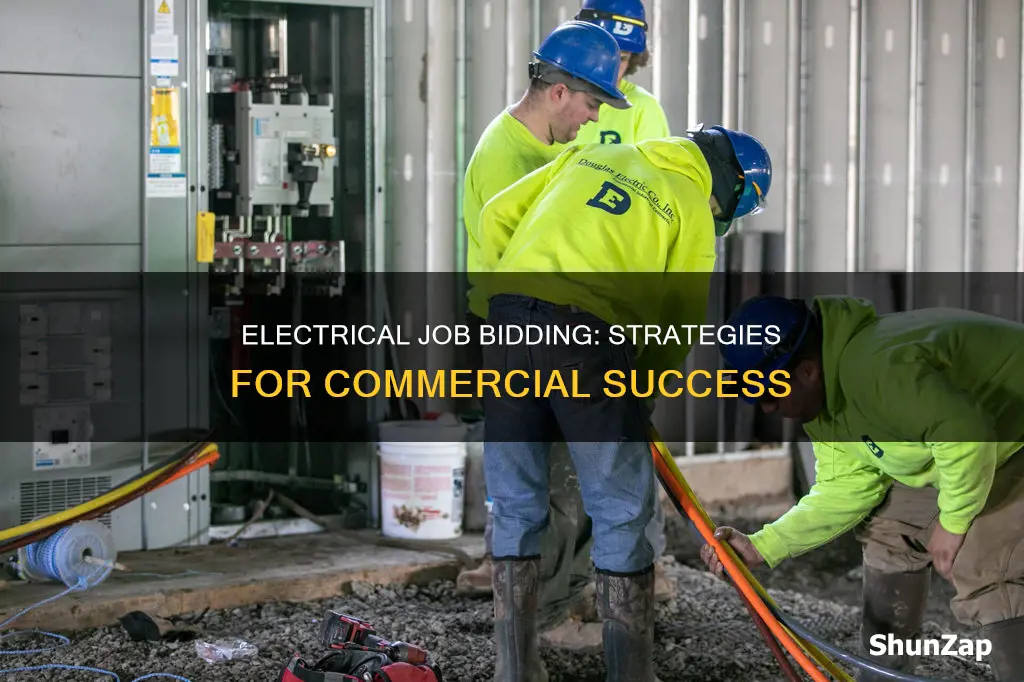 how do you bid commercial electrical jobs