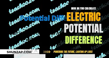 Understanding Electric Potential Difference Calculations: A Simple Guide
