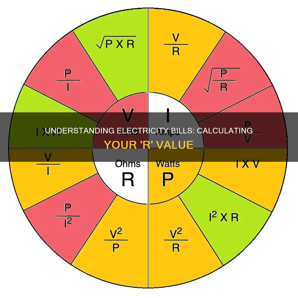 how do you calculate r for electricity