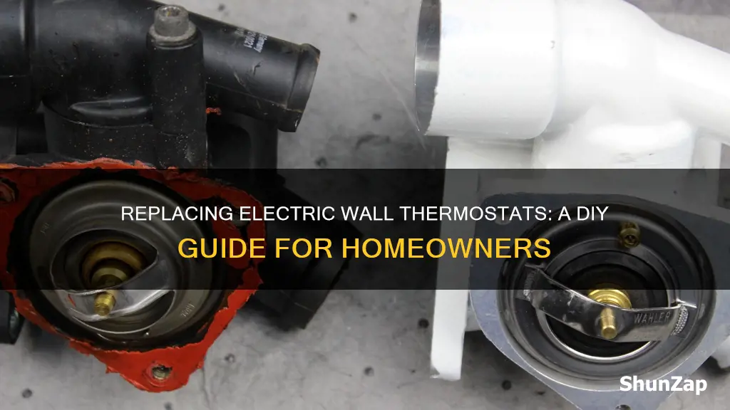 how do you change electric wall thermostat