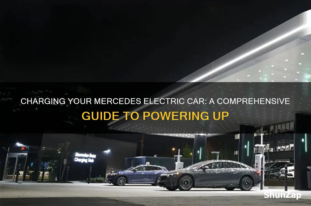 how do you charge a mercedes electric car