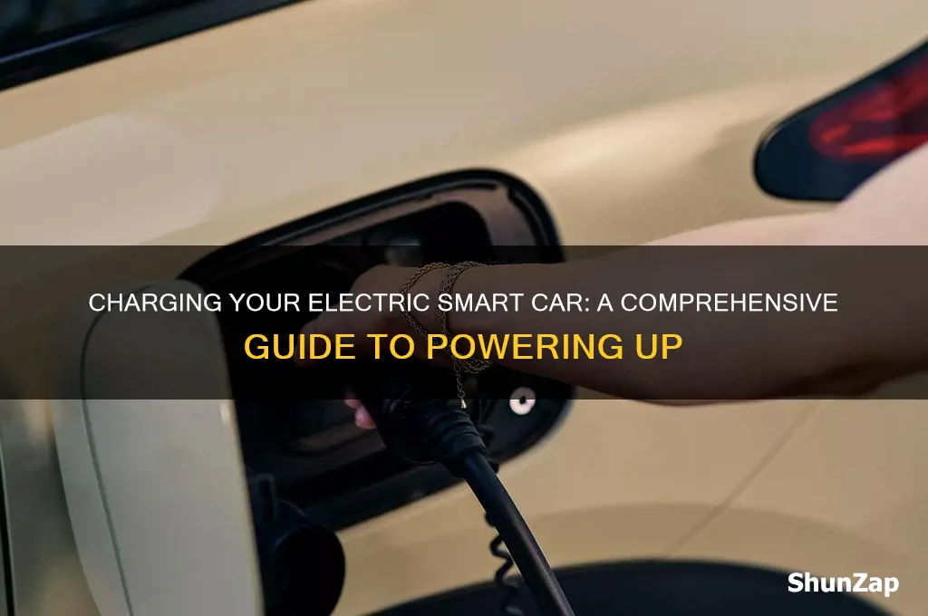 how do you charge an electric smart car