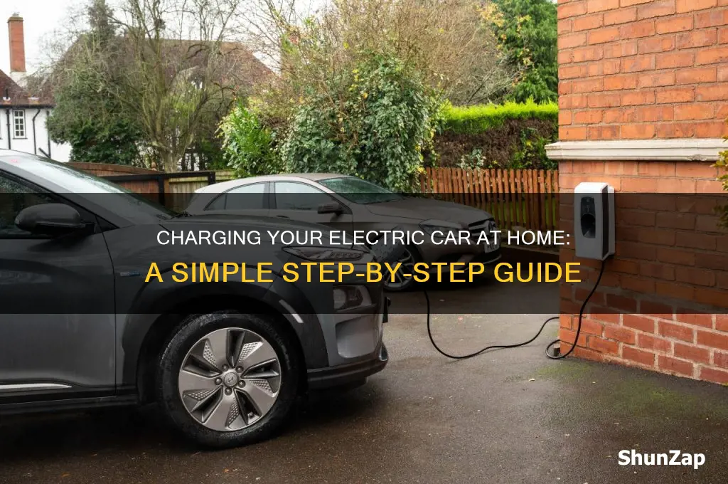 how do you charge your electric car at hoe