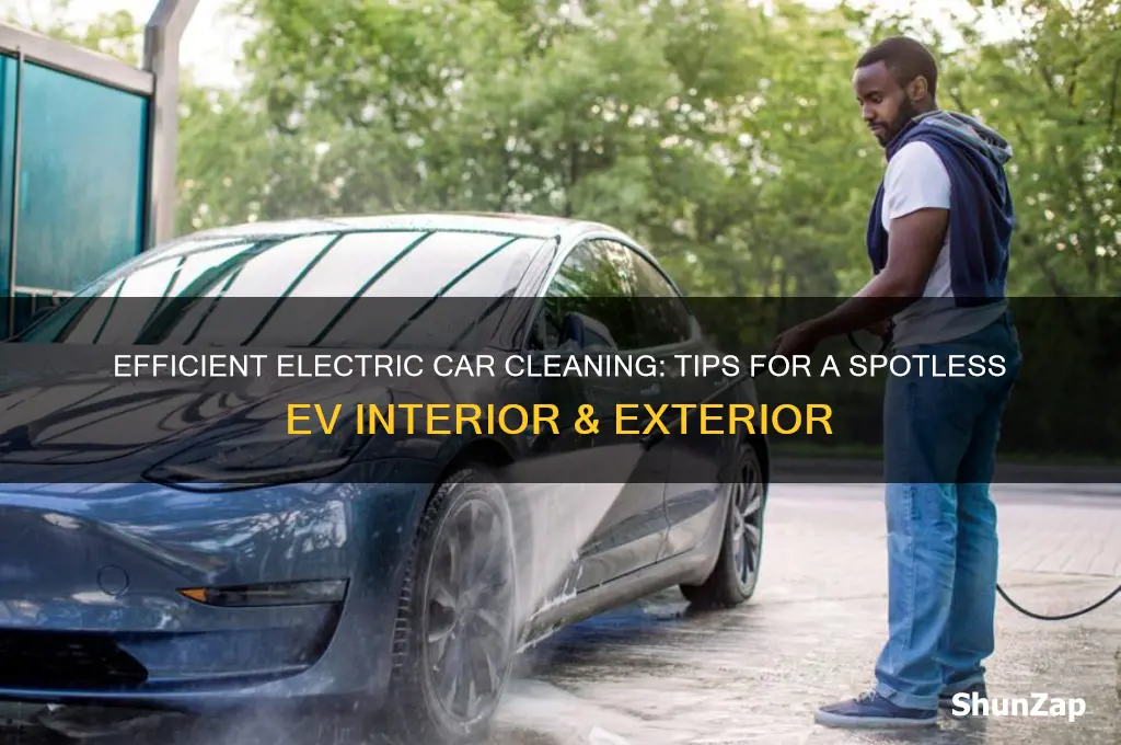 how do you clean an electric car