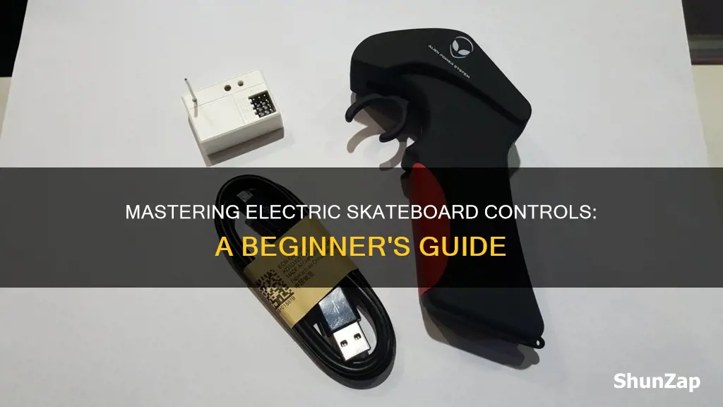 how do you control an electric skateboard