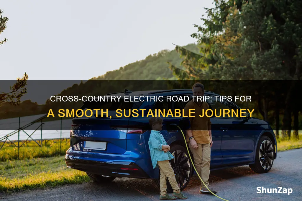 how do you drive across country in an electric car