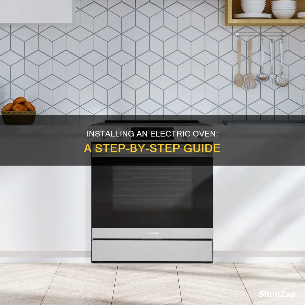 how do you fit an electric oven