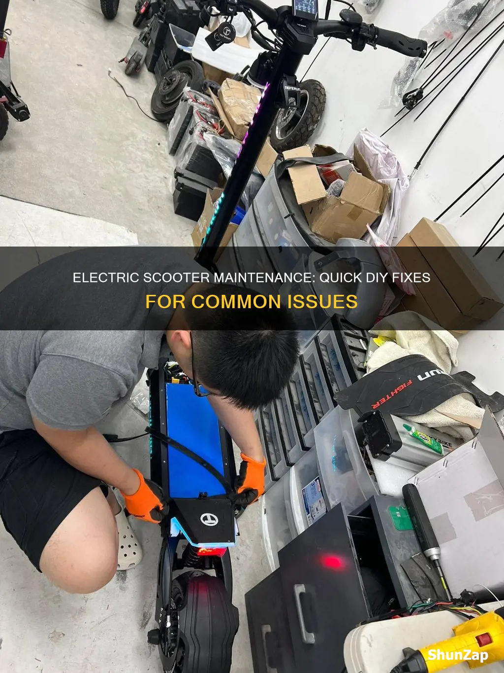 how do you fix an electric scooter