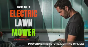 Repairing Your Electric Lawn Mower: A Step-by-Step Guide