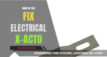 Fixing Electrical X-Acto: A Step-by-Step Guide