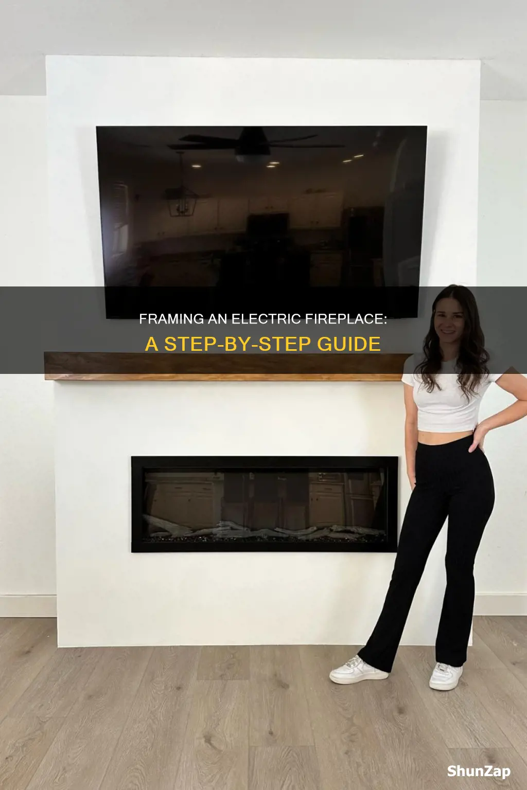 how do you frame an electric fireplace