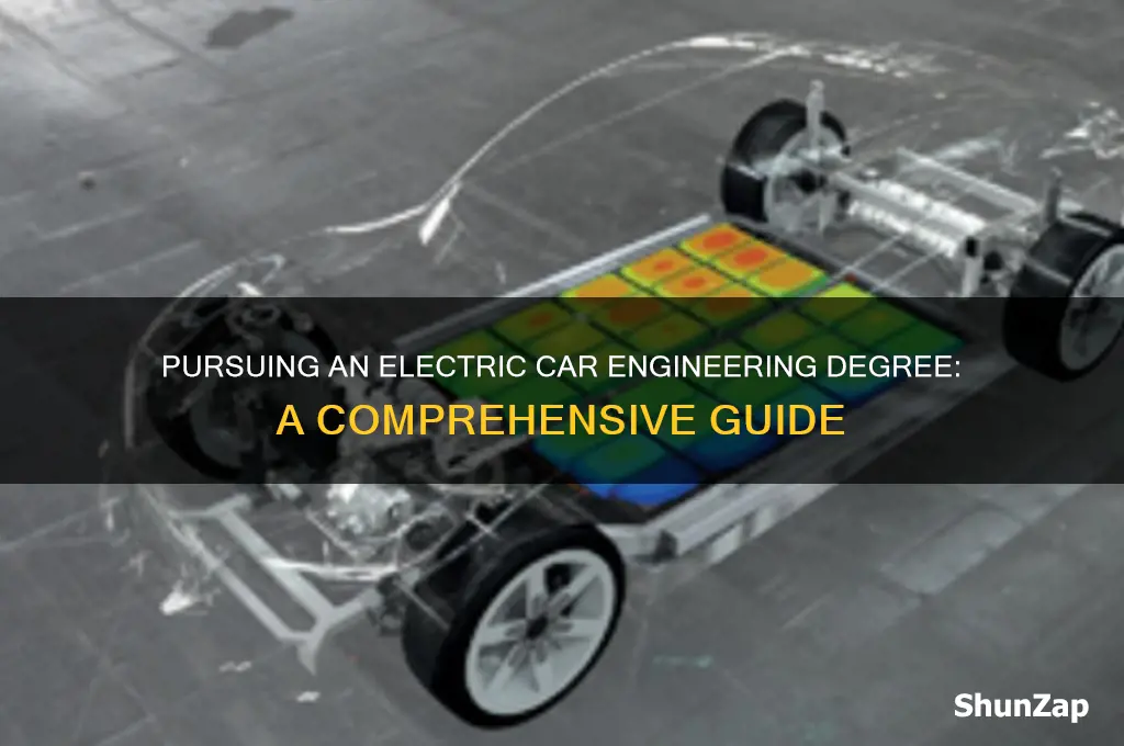 how do you get a degree in electric car engineering
