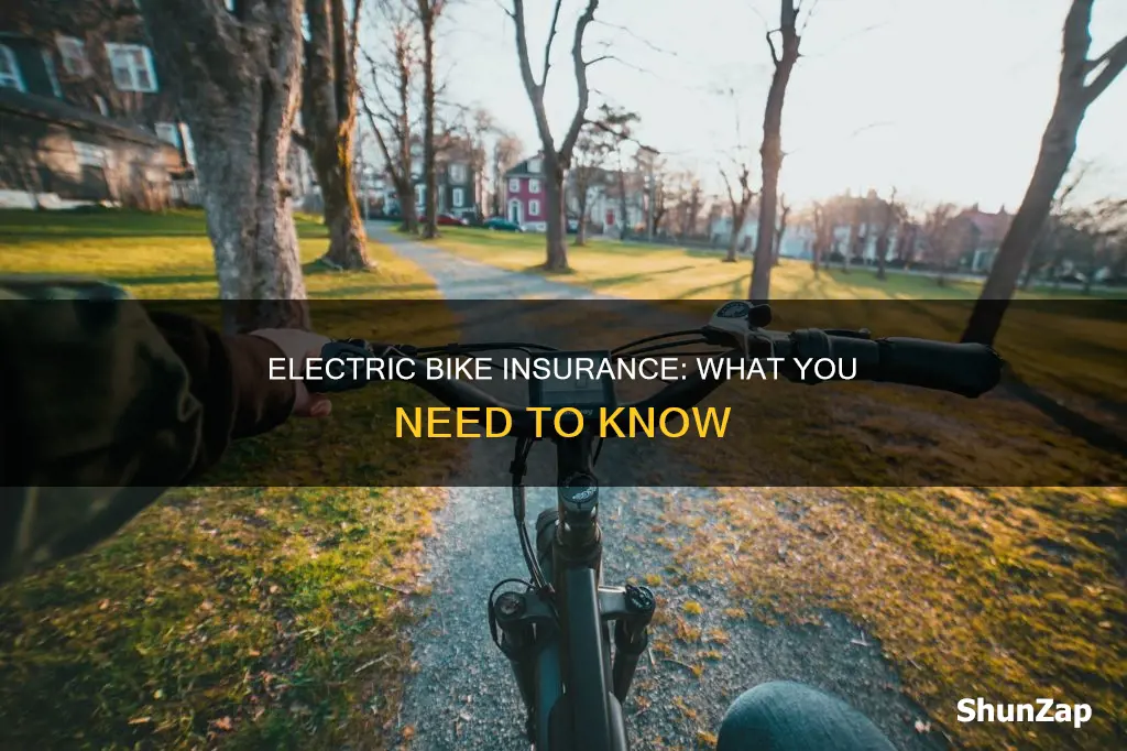 how do you insure an electric bike