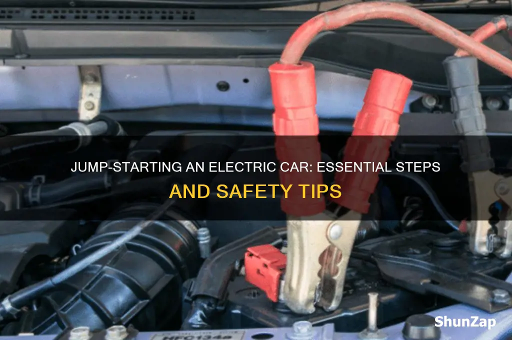 how do you jump an electric car