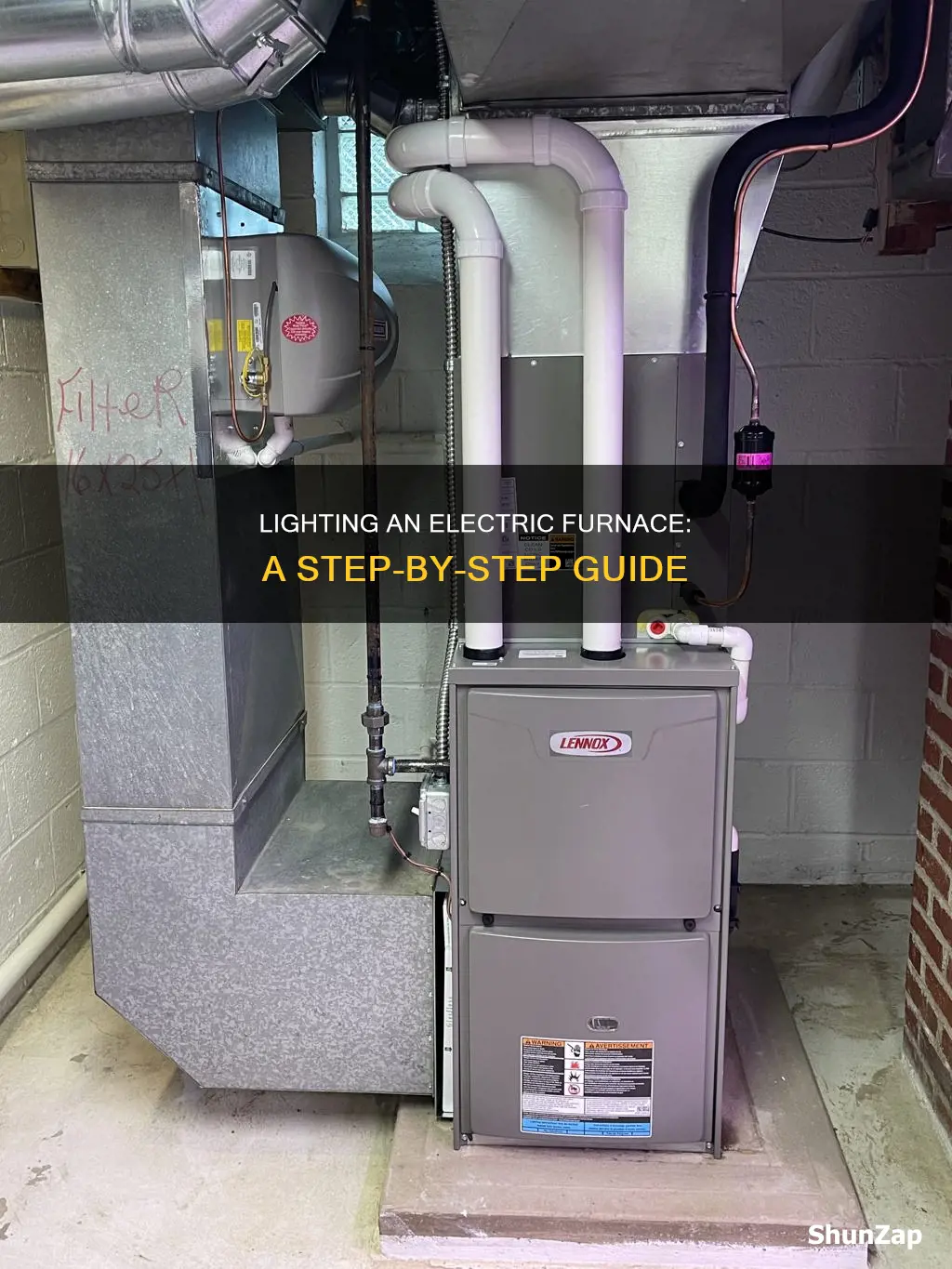 how do you light a electric furnace