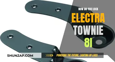 Locking Up Your Electra Townie 8i: A Step-by-Step Guide