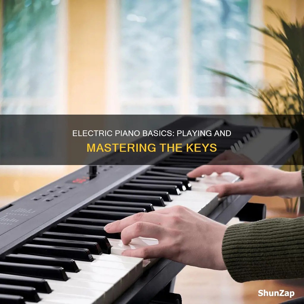 how do you play an electric piano