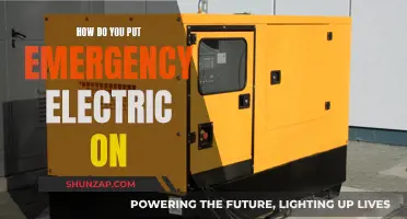 Emergency Electric: A Quick Guide to Turning Power On