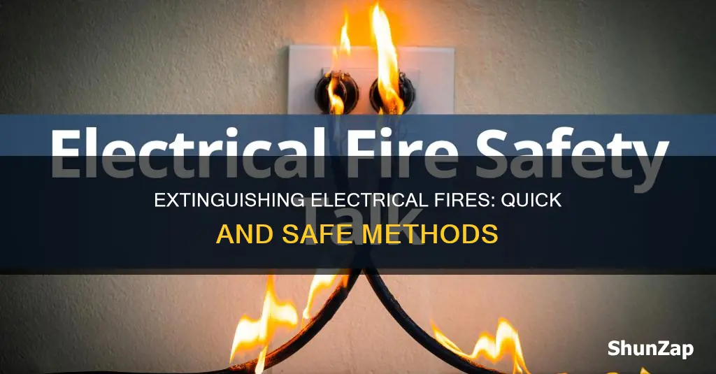 how do you put out electrical fire