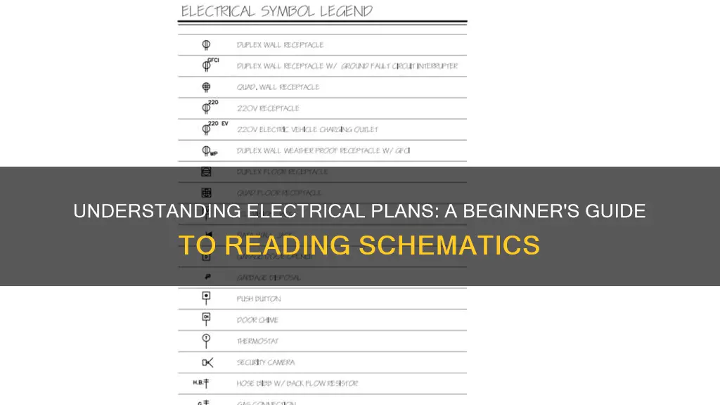 how do you read an electrical plan