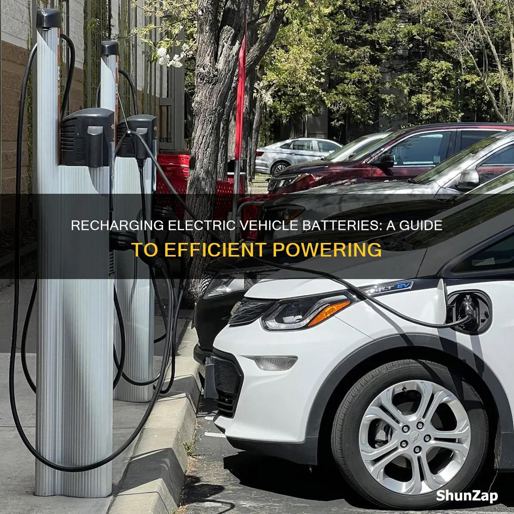 how do you recharge batteries on electric vehicles