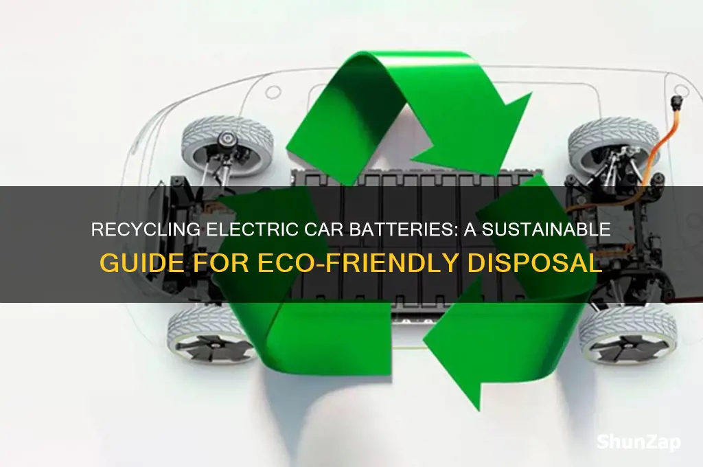 how do you recycle an electric car battery
