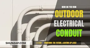 Running Electrical Conduit Outdoors: A Comprehensive Guide