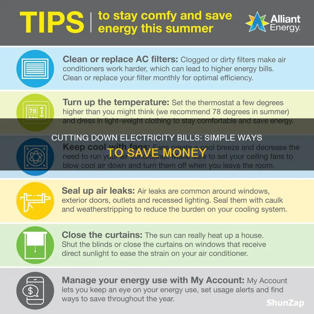 how do you save money on electricity