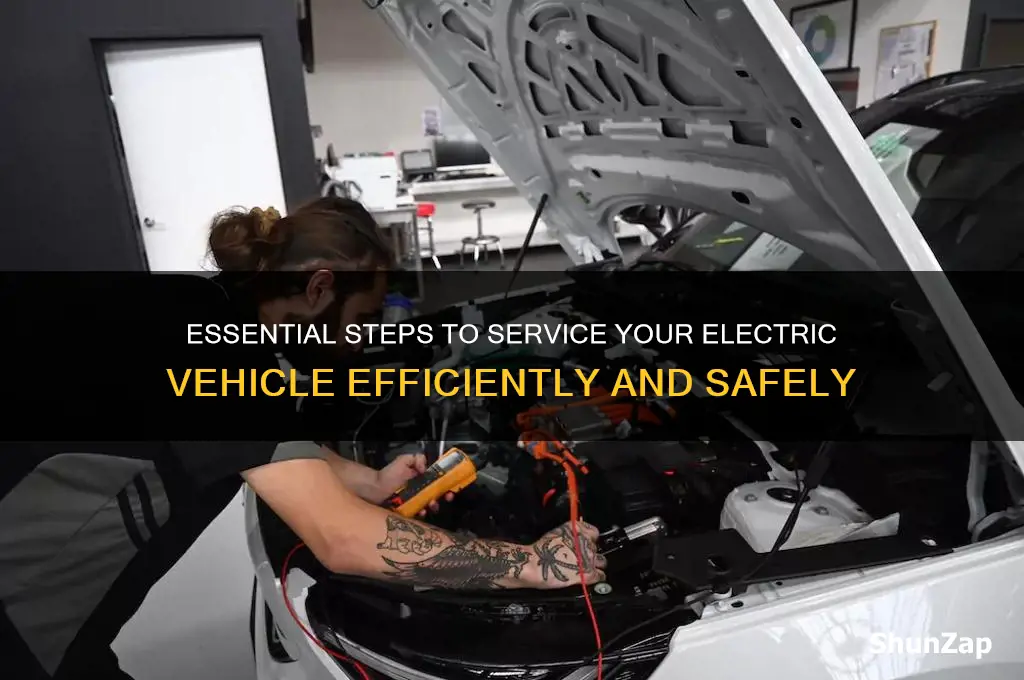 how do you service an electric car