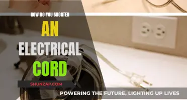 Trimming Electrical Cords: A Step-by-Step Guide to Shortening