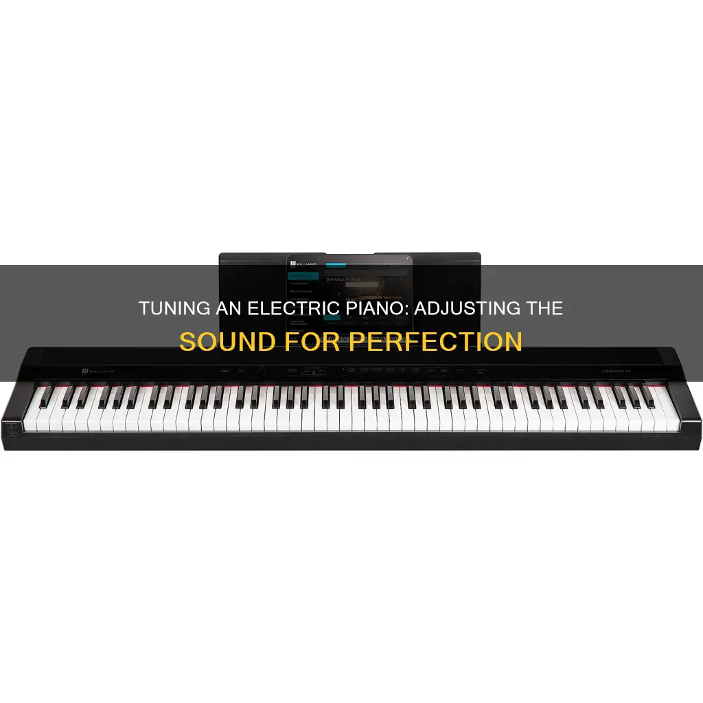 how do you tune an electric piano