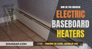 Unscrewing Electric Baseboard Heaters: A Step-by-Step Guide