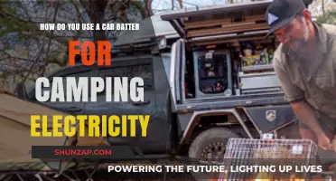 Power Your Camping Trip: Using a Car Battery for Electricity