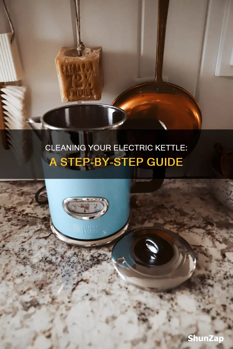 how do you wash an electric kettle