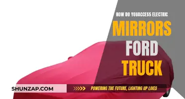 Adjusting Electric Mirrors in Ford Trucks: A Step-by-Step Guide